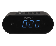 Budzik i radiobudziki Denver Radiobudzik Denver CRP-717B z projektorem czasu